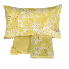 KIMONO Bettüberwurf-und Bettlaken-Set