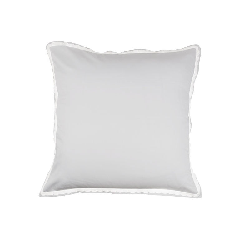 CASTELLO Coppia federe GRIGIO PERLA