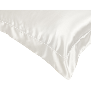 LA GALLERIA Coppia federe BIANCO SETA