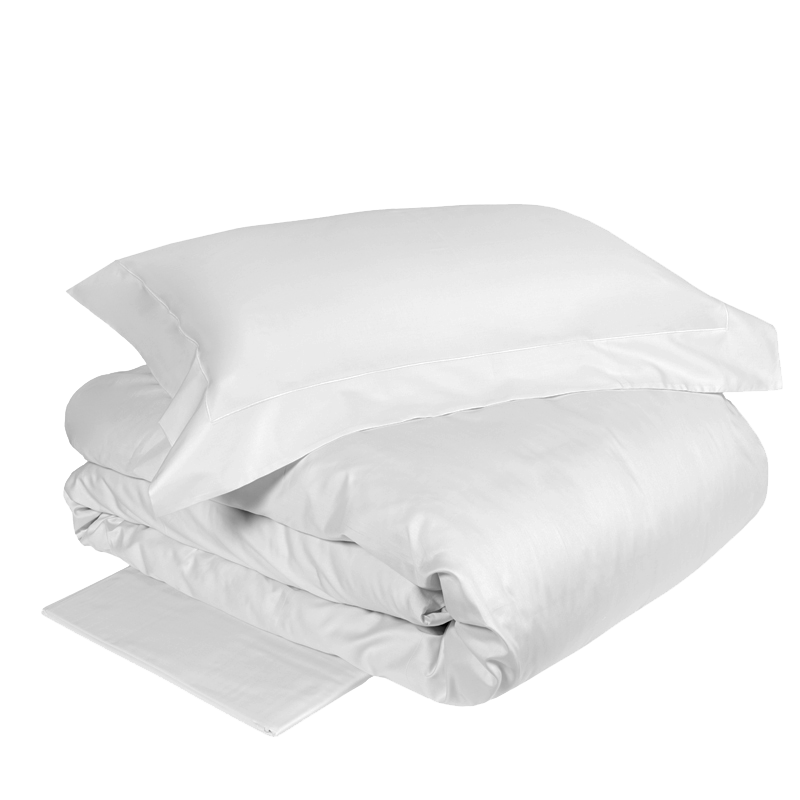 VELASCA Completo copripiumino BIANCO