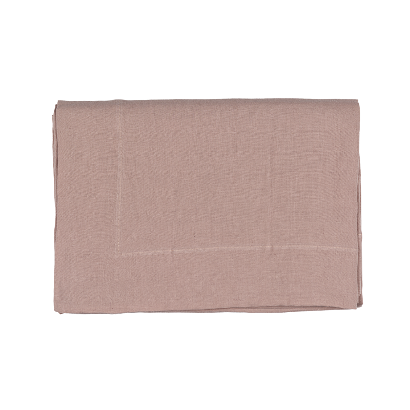 Tovaglia in Lino rosa malva BRERA Atelier - Fazzini