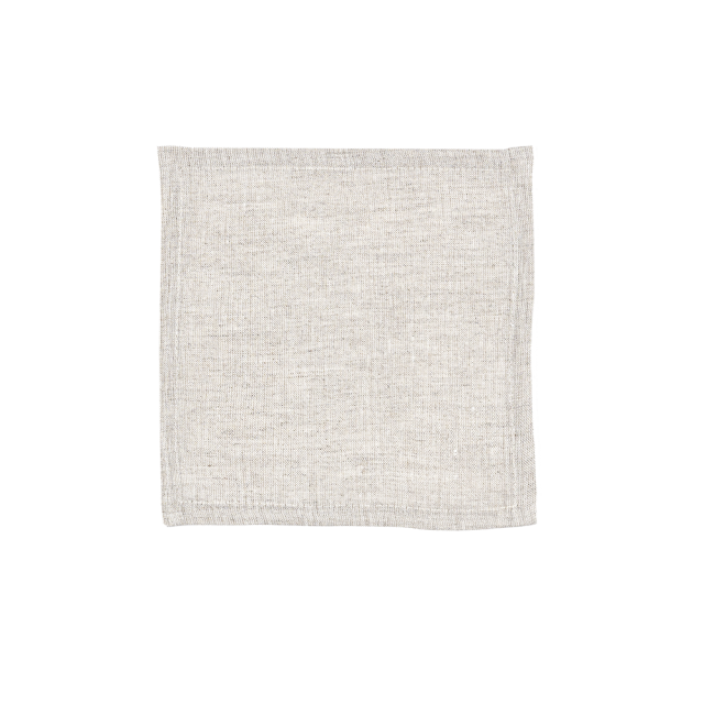 BRERA 6 tovagliolini COKTAIL 16X16 - NATURALE