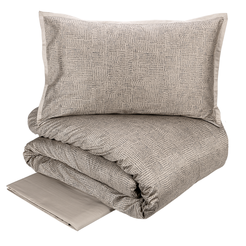 Completo Copripiumino in Cotone PIRELLONE Atelier - Fazzini Home