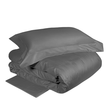 VELASCA Completo copripiumino PIOMBO