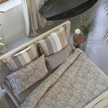 FIORI DI LINO Parure copripiumino - Fazzini Home