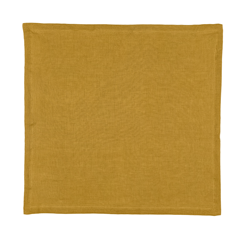 Set 4 Tovaglioli da tavola Ocra BRERA Atelier - Fazzini