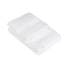 ISOLA Set ospite e Asciugamano 40x60 + 60x110 ISLCOPP - BIANCO/BIANCO