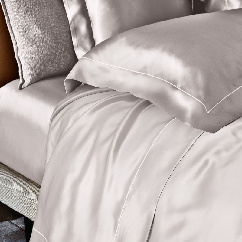 Coppia Federe Pura Seta LA GALLERIA Atelier - Fazzini Home