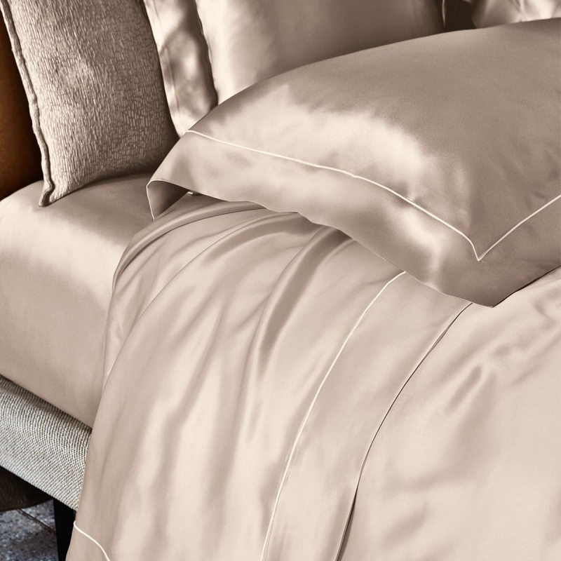 Coppia Federe Pura Seta LA GALLERIA Atelier - Fazzini Home