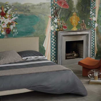 Completo Copripiumino in Cotone SENTIERI - Fazzini Home