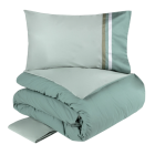 Completo Copripiumino Raso 300TC KUBRIC 60 - Fazzini Home