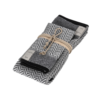 CHEVRON Gästetuch und Handtuch