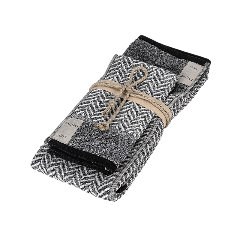 CHEVRON Gästetuch und Handtuch