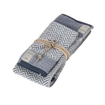 CHEVRON Gästetuch und Handtuch