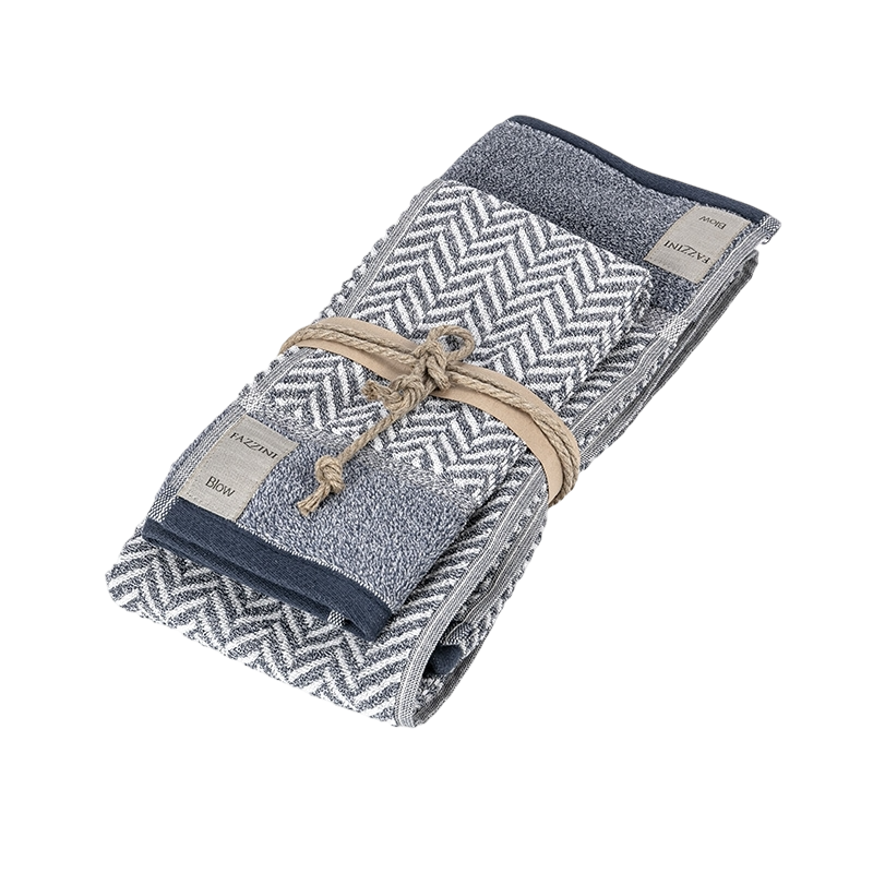 CHEVRON Gästetuch und Handtuch