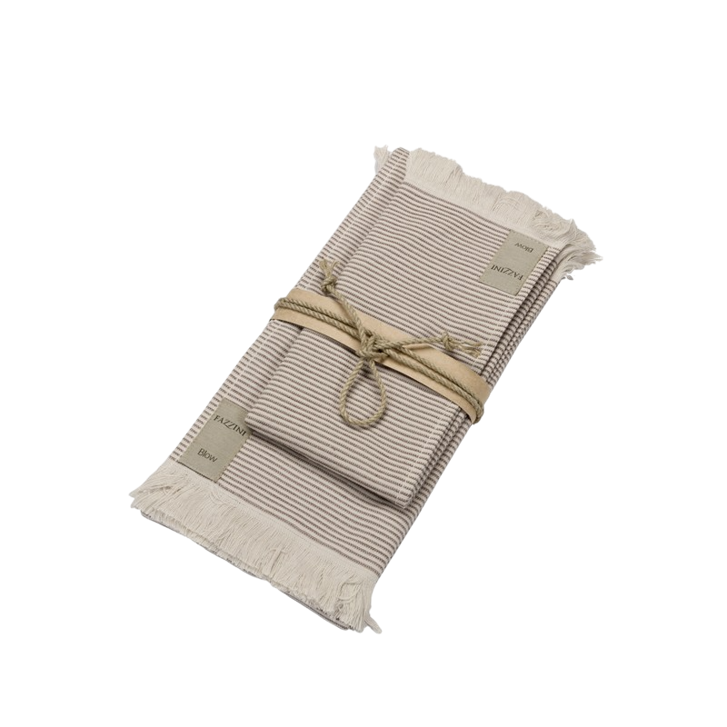 STRIPES Gästetuch und Handtuch