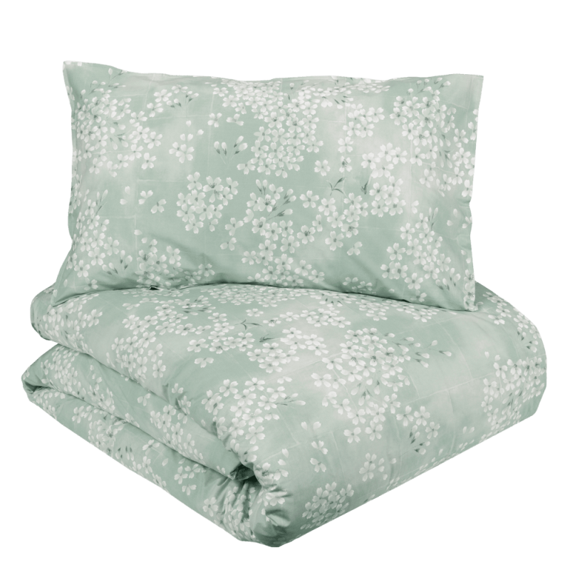 2 piazze KIMONO - GRAY GREEN